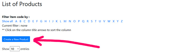 PHP Shopping Cart Solution - Create a new product
