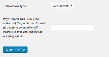 second local test screen